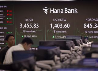美셧다운에 커진 금리인하 기대감…코스피 3450대 상승 마감 [시황]