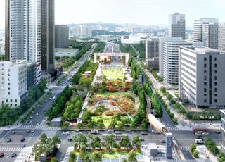 정명근 화성특례시장, 경부직선화 상부공원 현장 점검 나서