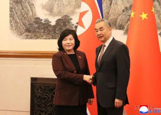 北최선희, 中왕이에 축전 보내 "두나라 외교 부문 교류·협조 강화"