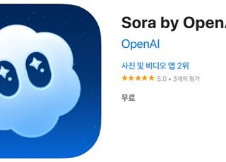 오픈AI ‘소라’, 애플 앱스토어 1위…챗GPT·제미나이 제쳐
