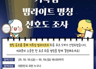 시흥시, 거북섬 야간경관조명 명칭 공모 선호도 조사