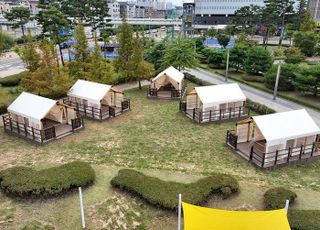 파주시, 운정호수공원 피크닉장 조성 운영..시민 휴식 공간 제공