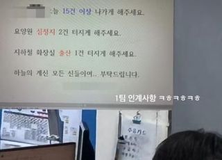 "심정지 2건 터지게 해주세요" SNS 글 작성자 정체가? '충격'