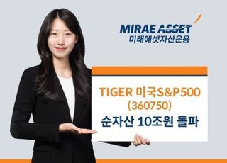 국내 최초 순자산 10조 돌파 ETF는?…미래에셋운용 ‘TIGER 미국S&amp;P500’