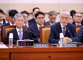 與, 조희대 대법원장 질의 강행…野 "대통령도 불러라"