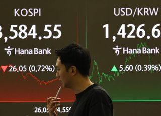 미중 무역갈등 후폭풍…코스피 3580대 하락 마감 [시황]