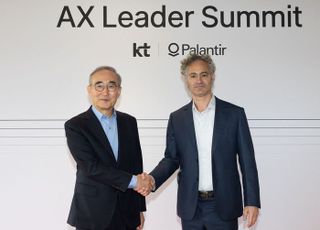 KT·팔란티어, 한국서 첫 CEO 회동…팔란티어 플랫폼 확산 본격화