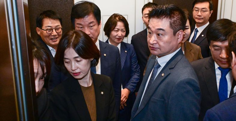 [속보] 與 법사위원들, 대법원 현장 검증 착수…野 "국감 보이콧"