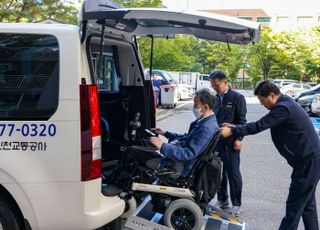 최정규 인천교통공사 사장, 장애인콜택시 노·사합동 동승 체험
