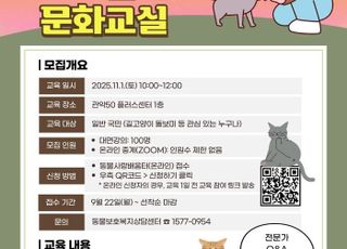 슬롯 무료 관악구, '길고양이 보호관리 문화 교실' 개최