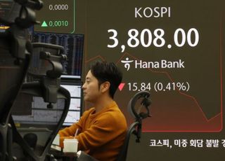 미중 무역갈등 우려에…코스피 3850선 하락 출발 [시황]