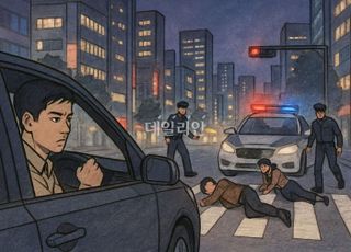 강남 한복판 음주운전 참사…“횡단보도 보행자 치어 숨지게 한 30대 체포”