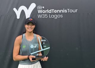 테니스 구연우, ITF 라고스 국제대회 여자 단식 우승