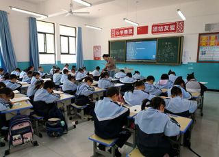 세라젬, 중국 초등학교 교육 환경 개선 사회공헌 '희망소학교' 17호 조성