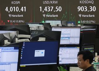 코스피, 외인 ‘차익실현’에 4010선 턱걸이 [시황]