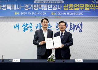 화성특례시-경기평택항만공사, 해양관광 활성화 '맞손'