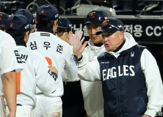 한화 김경문 감독 “김서현·심우준 자신감 얻었을 것” [KS 3차전]