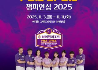 ‘설산에서 즐기는 프로당구’ 하이원리조트 PBA-LPBA 챔피언십, 내달 3일 개최