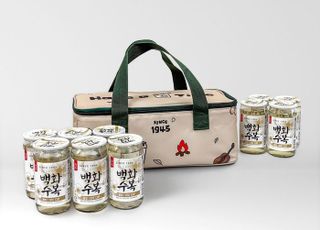 백화수복 원컵, 캠핑 패키지 한정 출시