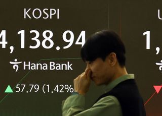 기관 매수세에…코스피, 4100 안팎서 등락 [시황]