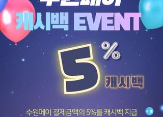 수원특례시, '코리아 그랜드 페스티벌' 기간 '수원페이' 사용시 5% 캐시백