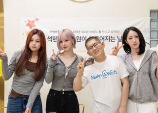 비비지, 난치병 팬 위한 깜짝 방문…“건강해져서 콘서트서 만나자”