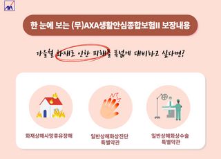 “작은 불씨도 위험” 가을철 화재 대비 보험 주목