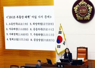 '3無 부동산 대책'에 분노하는 국민