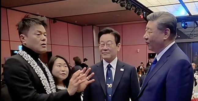 “전면 개방 신호탄” vs “원론적 덕담”…박진영 만난 시진핑, 한한령 족쇄 풀까 [D:이슈]