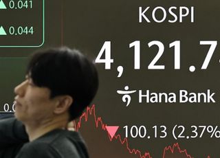 ‘11만전자·60만닉스’ 붕괴…코스피 4120선 후퇴 [시황]