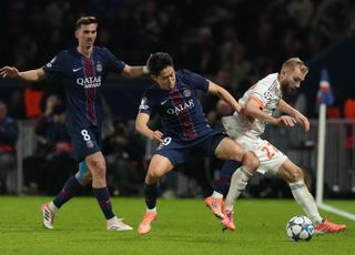 ‘패스성공률 100%’ 이강인, UCL서 뮌헨 상대 어시스트…김민재 교체투입