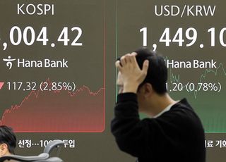 원·달러 환율, 외국인 매도세에 장중 1450원 터치…7개월 만에 최고치