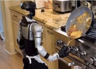 [영상] "내 집에서 나가"…로봇에 요리 시켰더니 '난장판'