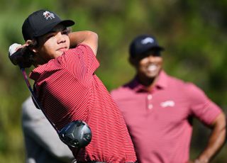 타이거 우즈 아들, 미국주니어골프협회 선정 올해의 퍼스트팀