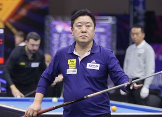위풍당당 조치연 ‘하이런 12점’ [광주 당구월드컵 포토]