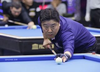 조치연 ‘쾌조의 컨디션’ [광주 당구월드컵 포토]