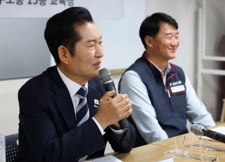 정청래, 민노총 만나 "李정부는 달라…'작업중지권 확대' 입법 속도"