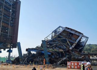 정청래, 울산 화력발전소 붕괴 사고에 "지원방안 마련" 지시