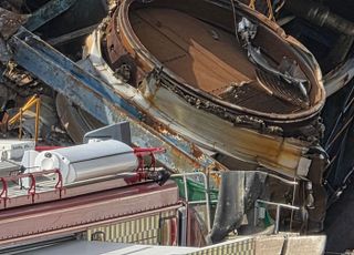 울산 화력발전소 붕괴사고 중수본, 안전한 구조 총력 지원