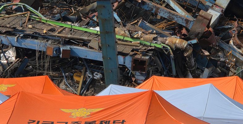 울산 화력발전소 붕괴사고, 가족 대표 등 참여 가운데 4·6호기 해체 결정