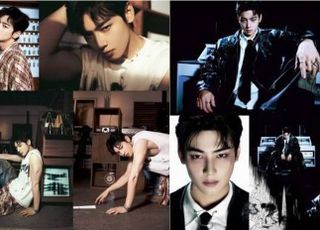 차은우, 솔로 2집 콘셉트 포토 공개…낮과 밤 틀 깨는 반전 매력