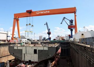 中 "한화오션 美 자회사 5곳 제재, 1년 유예"