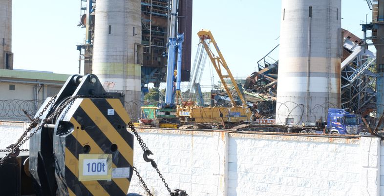 울산화력발전소 붕괴사고 닷새째…“4·6호기 해체는 구조 위한 조치”