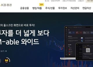 KB증권 "자문·관리형 상품 자산 비중 확대…경쟁력 '질적 성장'"
