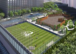 성남시, 정자동 제설차량기지 체육시설 첫 삽…내년 3월 준공 목표