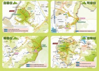 의왕시, 큐알코드 기반 스마트 산행 안내지도 제작