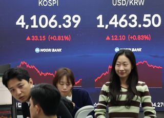 코스피, 기관·외인 ‘사자’에 4100선 회복 [시황]