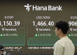 기관 홀로 '사자'…코스피, 4150대 상승 마감 [시황]
