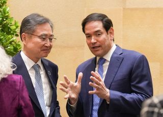 조현, G7 외교장관회의서 美루비오와 조우…팩트시트 얘기 나눴을듯