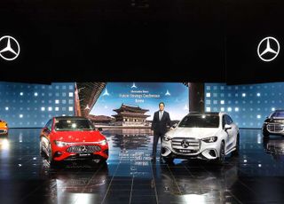 "모두가 선망하는 자동차"…벤츠, 신차 4종 국내 최초 공개